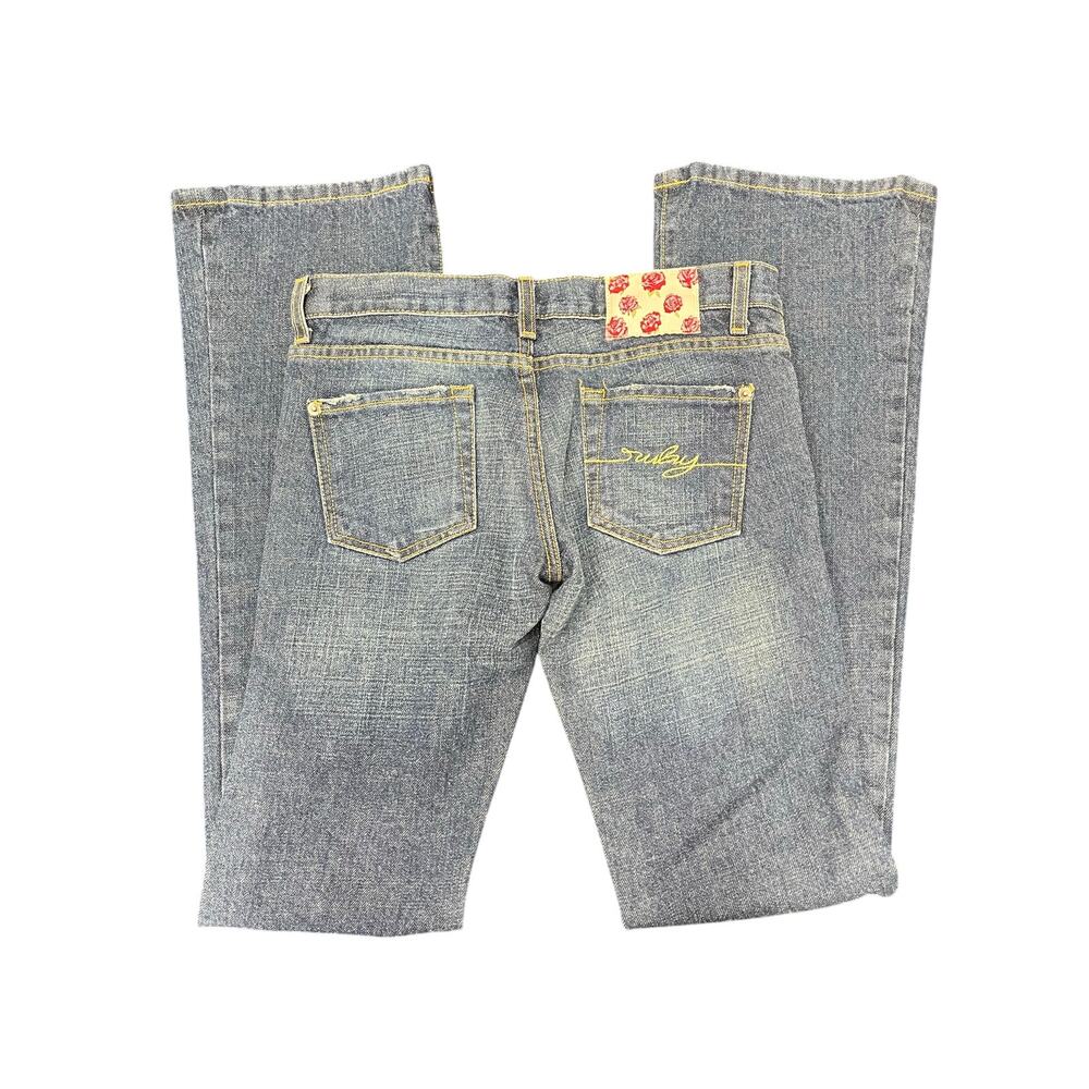 y2k ruby low rise flared jeans size 25